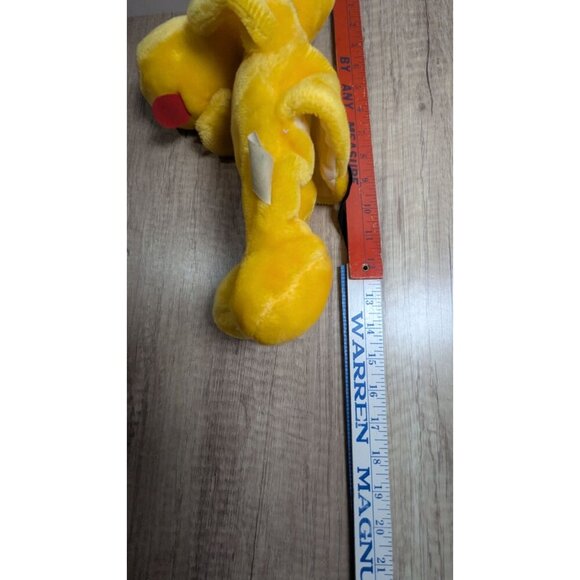 Vintage Disneyland Pluto puppet plush stuffed animal toy Yellow  14" - Picture 5 of 6